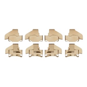 Ford F-250 Super Duty Disc Brake Hardware Kit - Rear - R1 Concepts - `10-`12